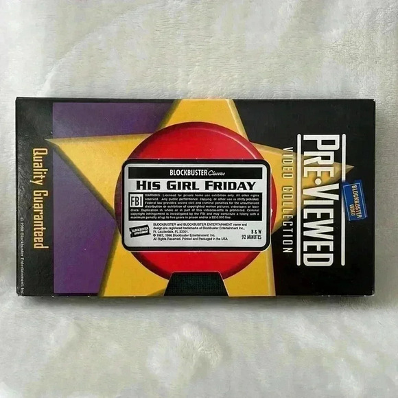 RARE 1999 Blockbuster Video Pre-Viewed Collection VHS Nostalgic Please Rewind - Picture 5 of 8